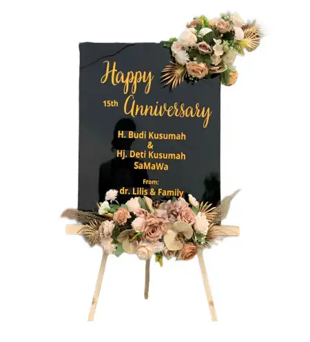 Papan Bunga Akrilik Galung Maloang